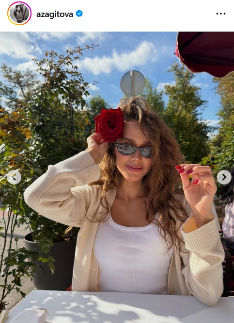 アリーナ・ザギトワのインスタグラムから