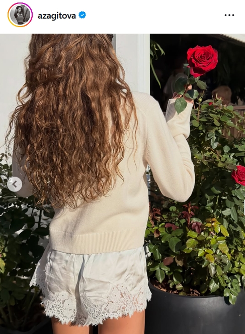 アリーナ・ザギトワのインスタグラムから