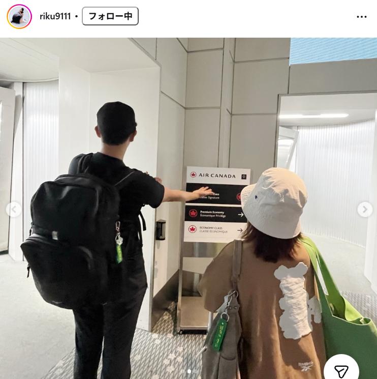三浦璃来のインスタグラムから