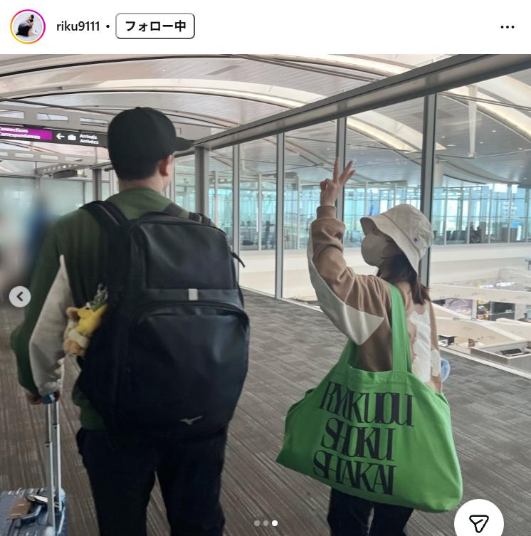 三浦璃来のインスタグラムから