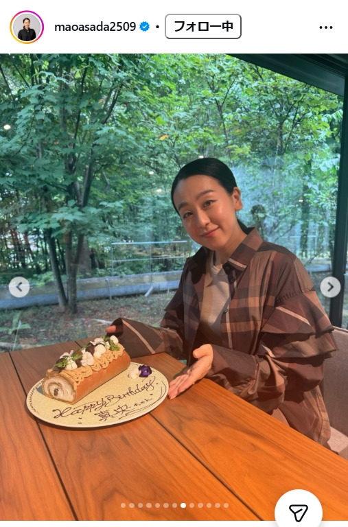 浅田真央さんのインスタグラムから