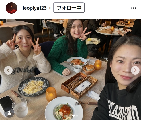 小林レオニー百音さんのインスタグラムから