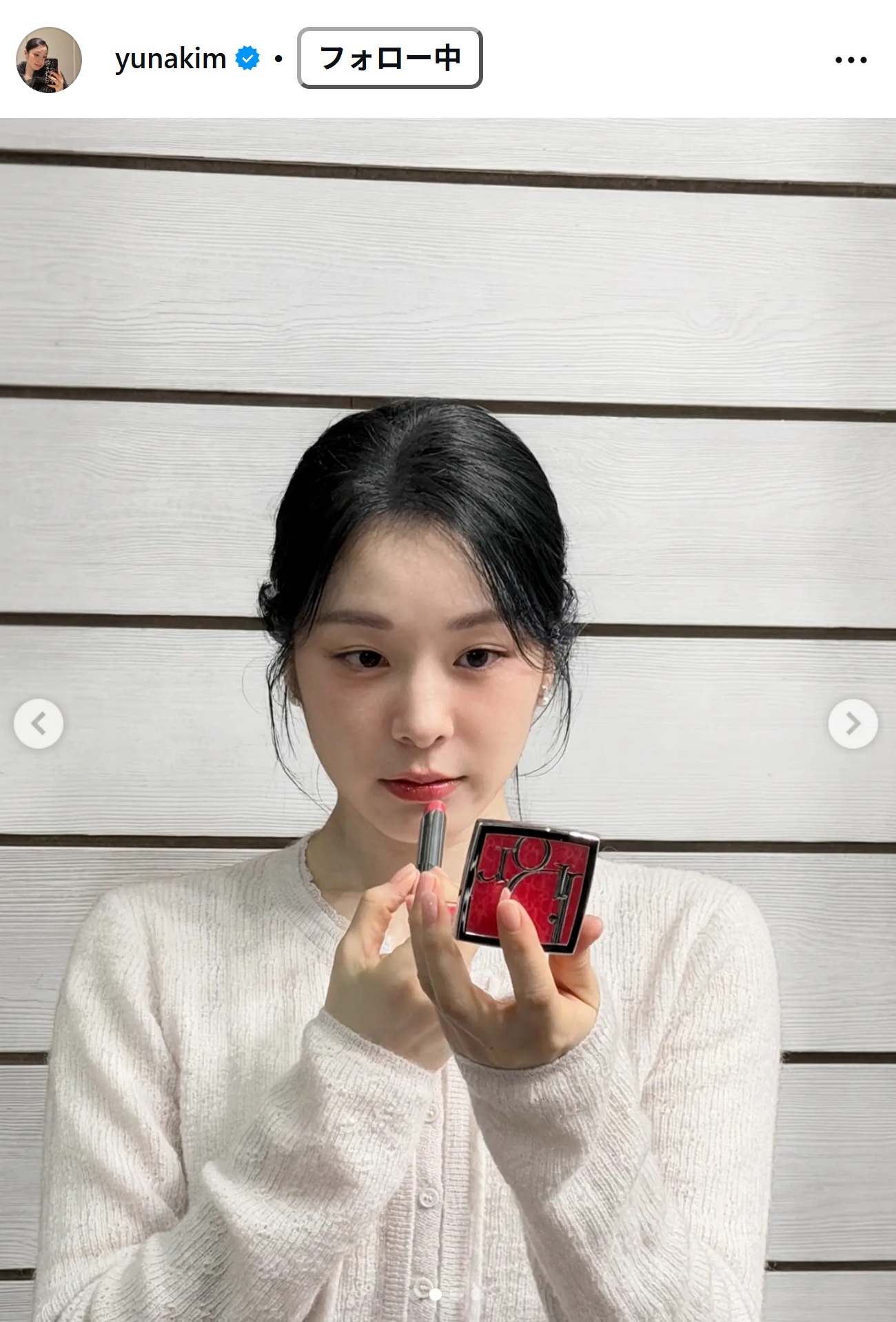 キム・ヨナのインスタグラムから