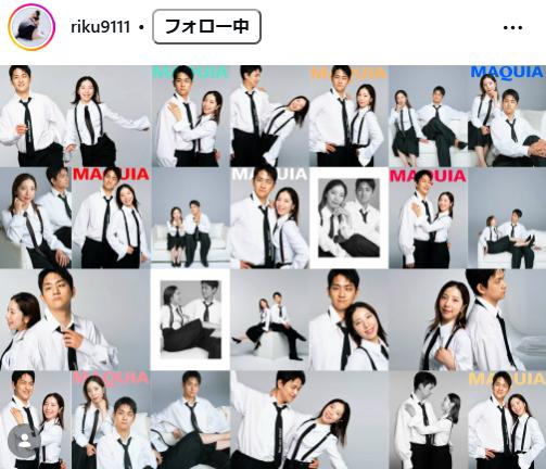 三浦璃来さんのインスタグラムから