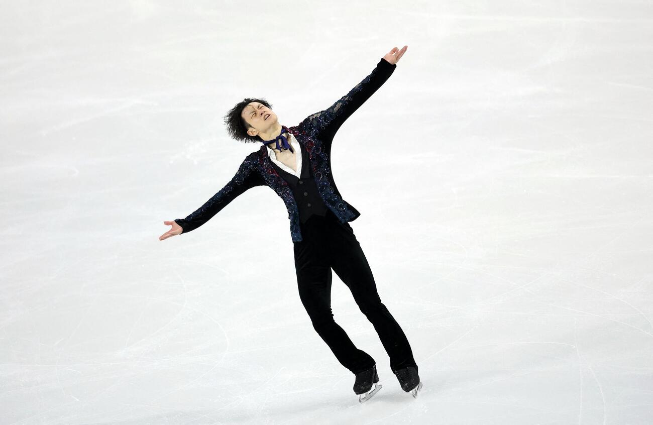 GPシリーズ第1戦フランス大会で5位となった山本草太（ロイター）