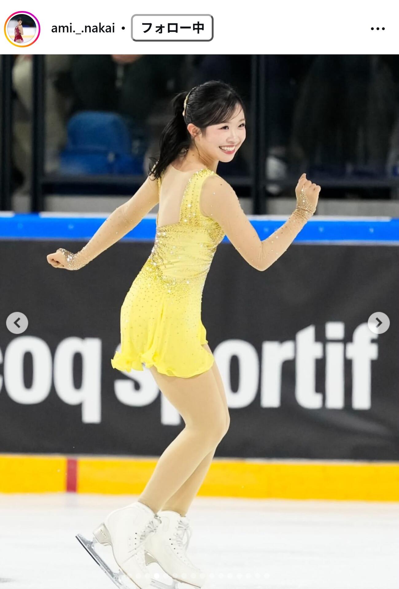 中井亜美のインスタグラムから