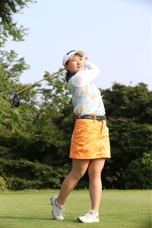 アベレージ100切りを目指すアマチュアゴルファー向けのレッスンを行った永井プロ