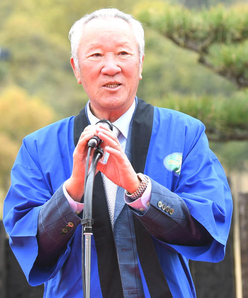 青木功氏（2019年4月17日撮影）