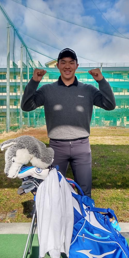 滝川二から今春、日体大に進学する藤井想大（撮影・加藤裕一）