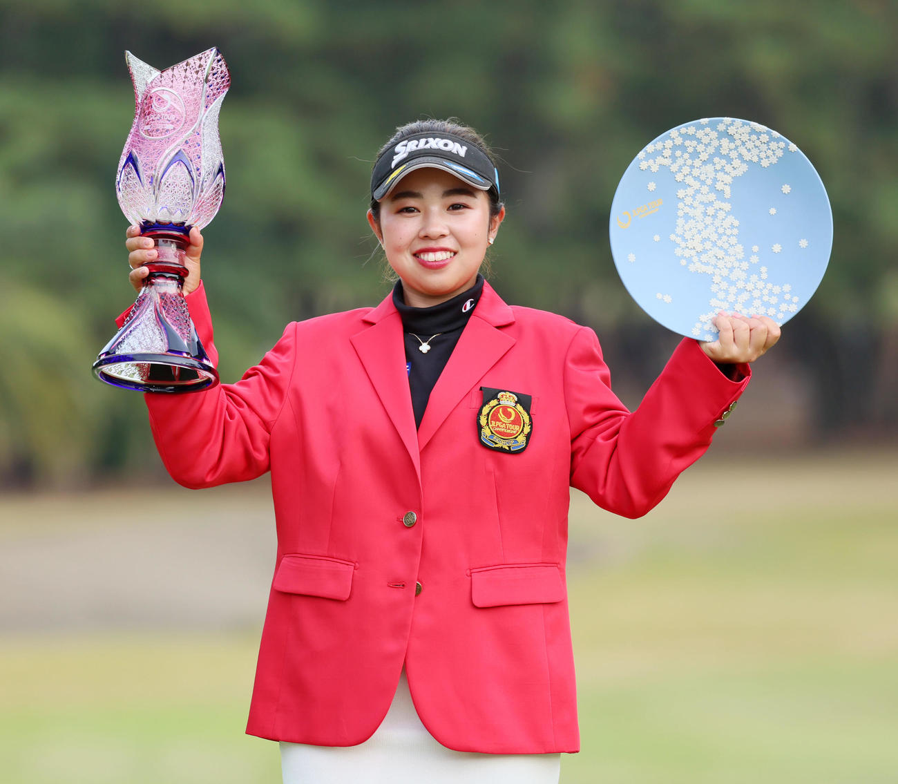 山下美夢有（2022年11月27日撮影）
