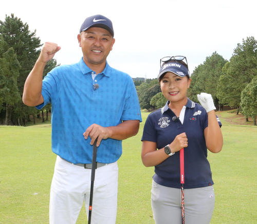 谷繁さんとマッチプレー対決です