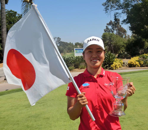 15－18歳女子で2位となった仲村果乃