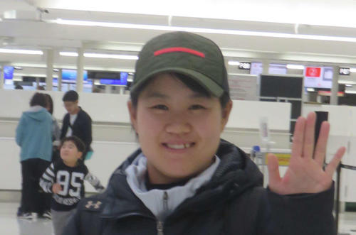 米女子ツアー4年目のシーズンへ向け米国へ旅立った畑岡奈紗