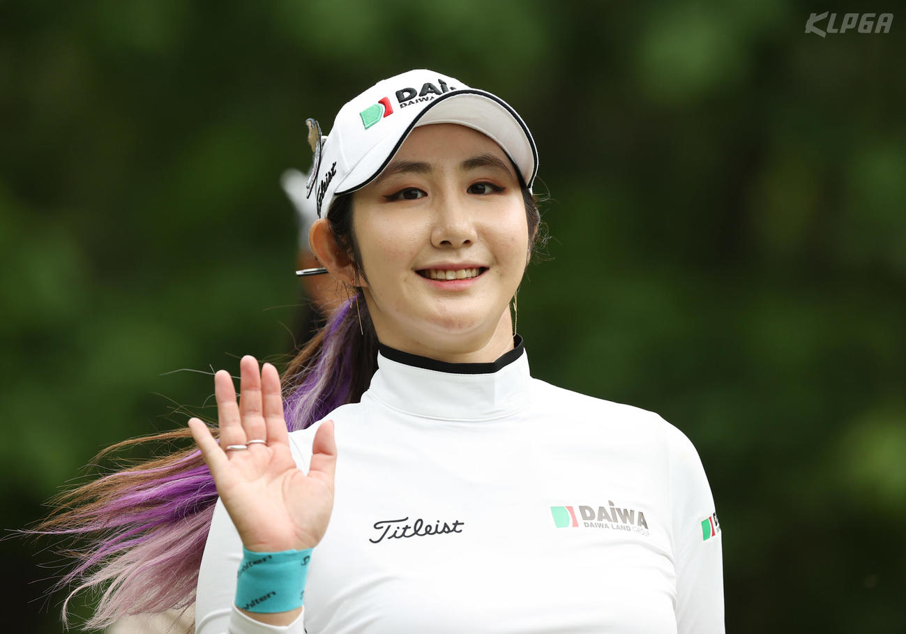 2位で最終ラウンドに進出したペ・ソンウ（KLPGA提供）