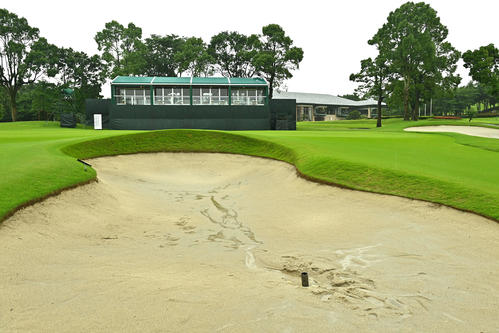 降雨によるコースコンディション不良のため、最終日は29日に順延となった（Getty　Images／JLPGA提供）