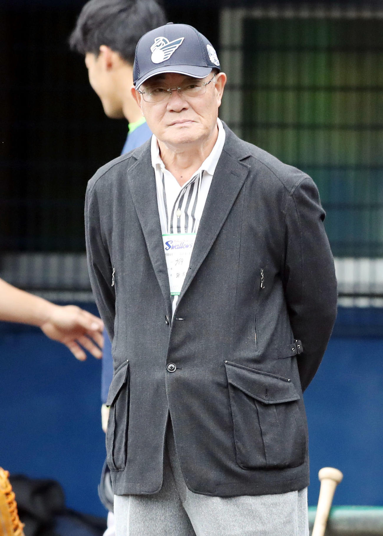 張本勲氏（20年2月19日撮影）