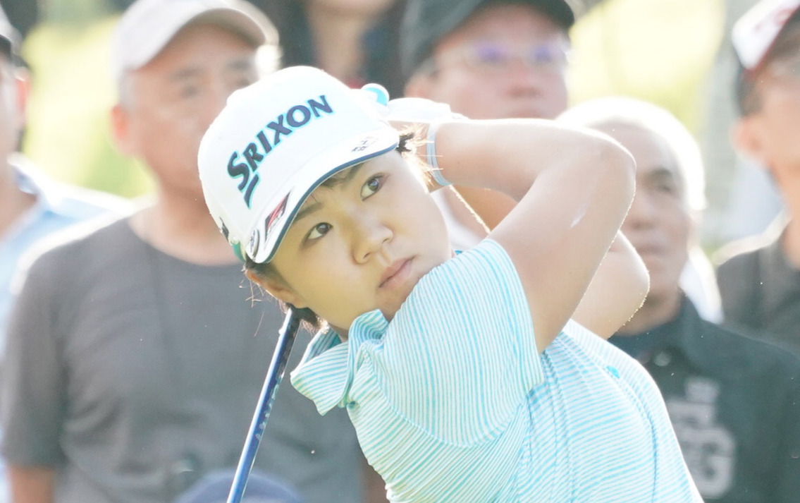 畑岡奈紗（19年9月撮影）