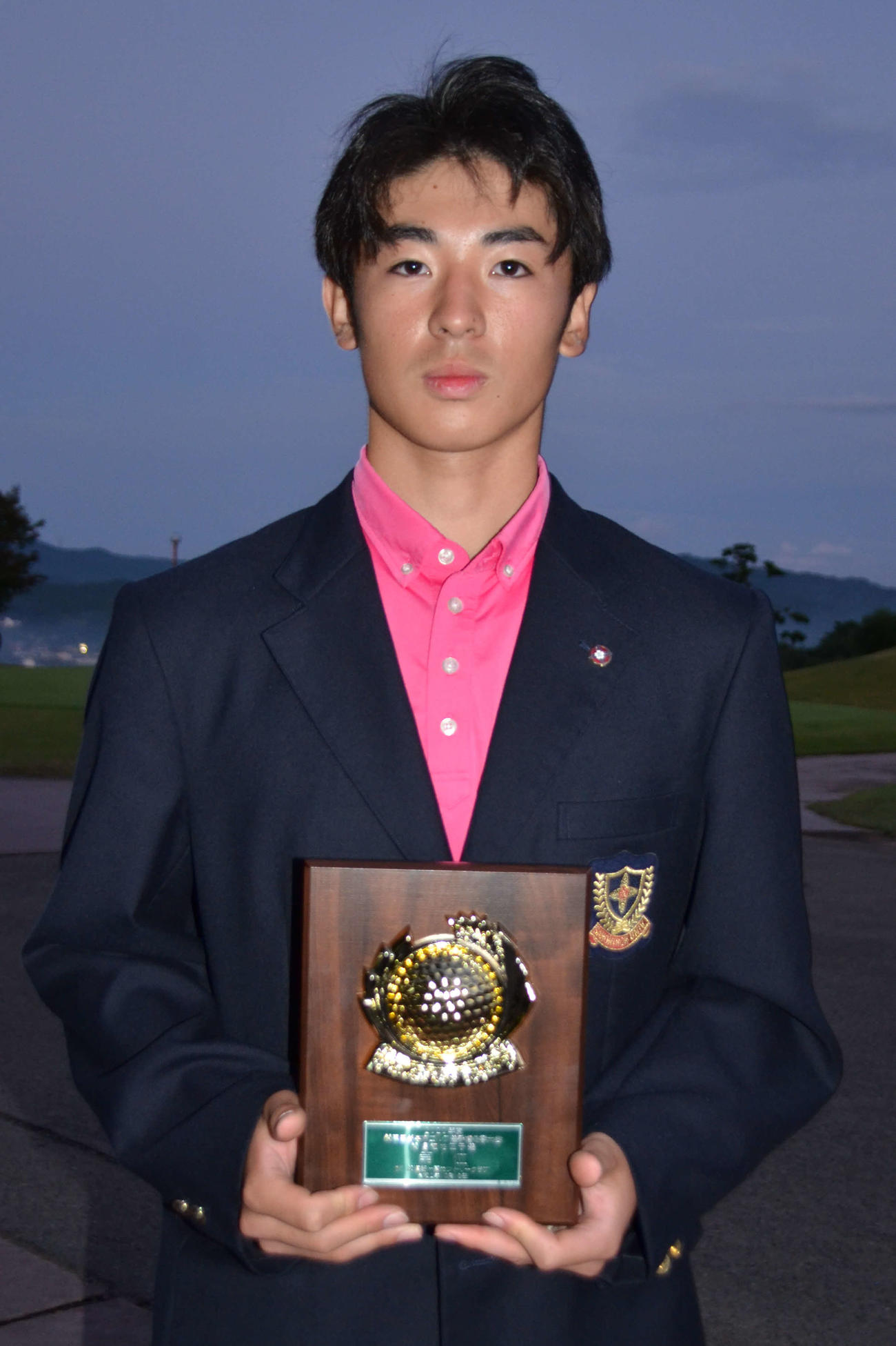 冬季大会関信越予選で個人男子優勝を果たした佐野日大の康（撮影・吉池彰）







