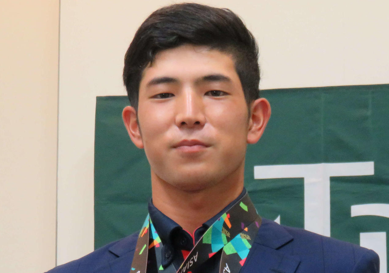 中島啓太（2018年8月27日撮影）