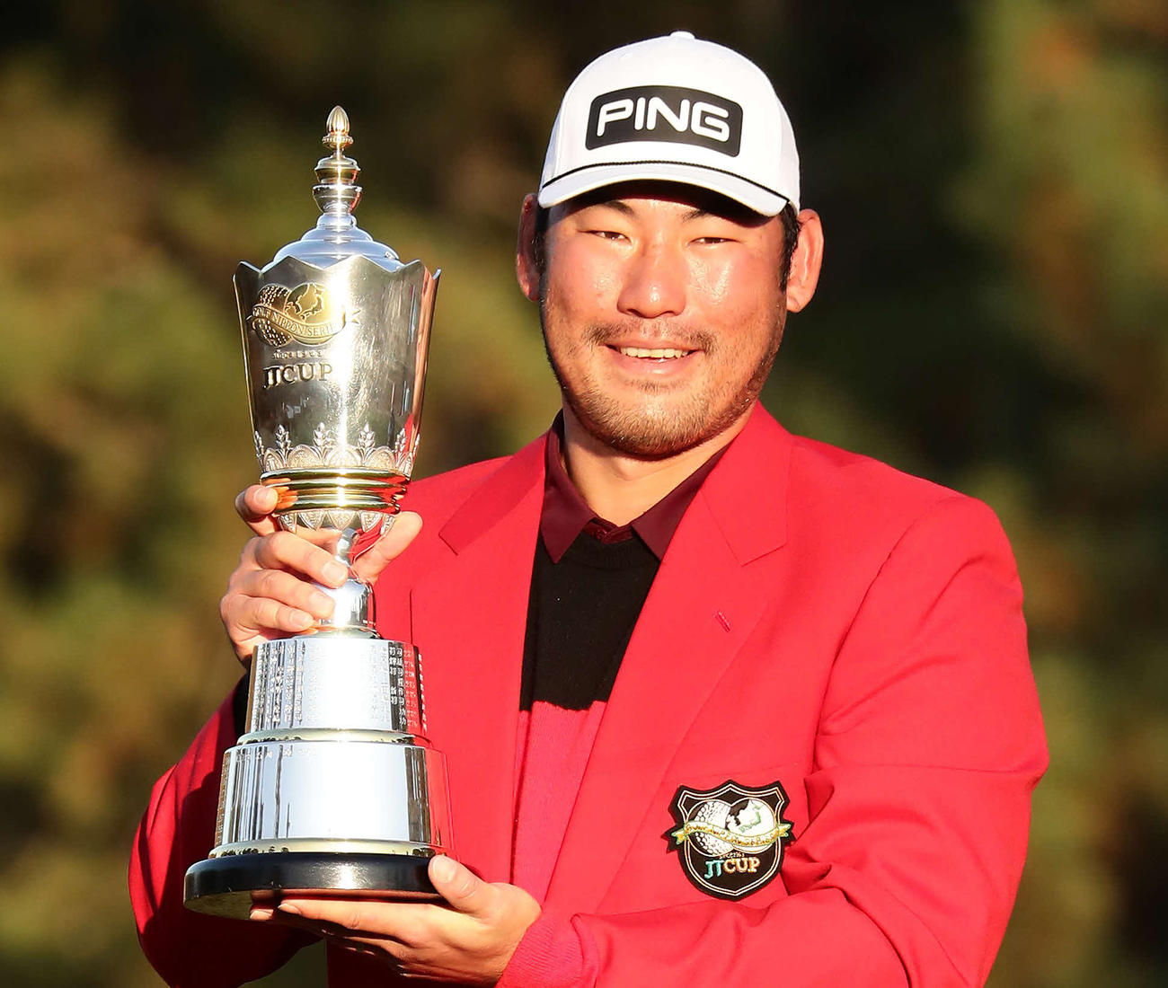 2打差を逆転しツアー通算5勝目を挙げたチャン・キム（撮影・丹羽敏通）