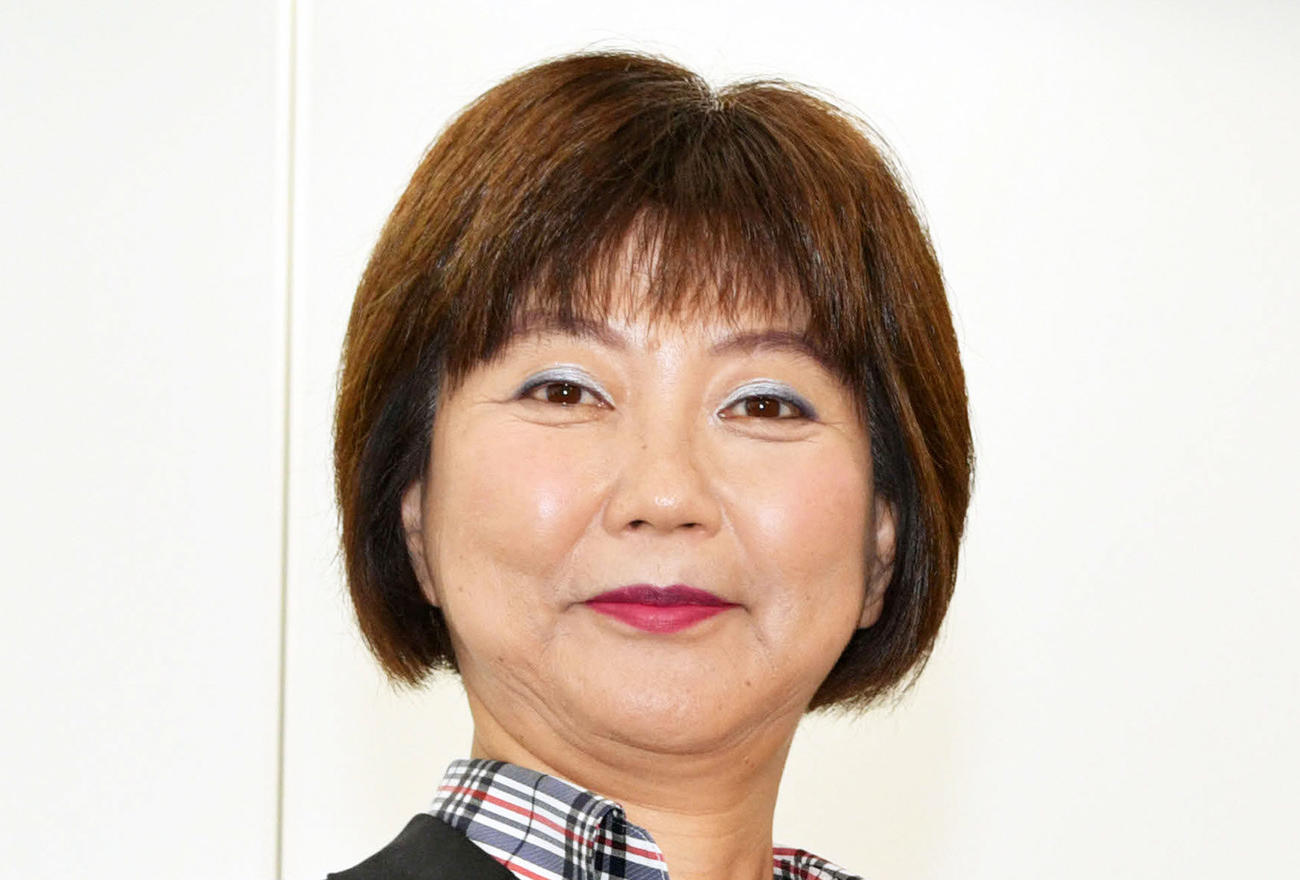 日本女子プロゴルフ協会の小林浩美会長（2019年6月26日撮影）