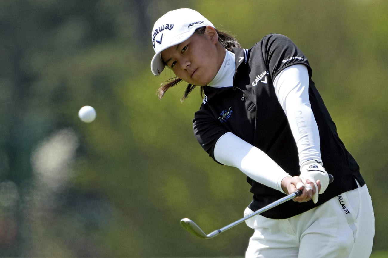 オーガスタ・ナショナル女子アマチュア選手権　初優勝した梶谷翼（AP）