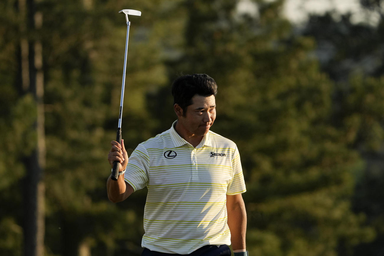 優勝した松山（AP）