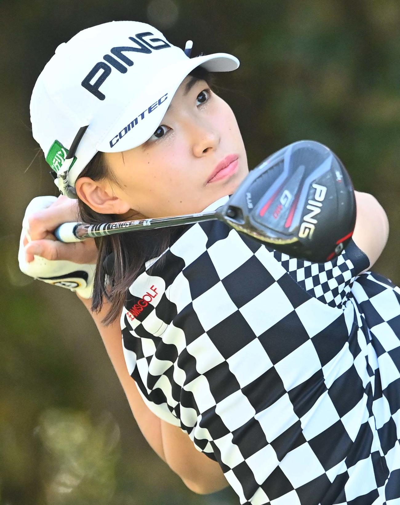渋野日向子（2021年3月26日撮影）