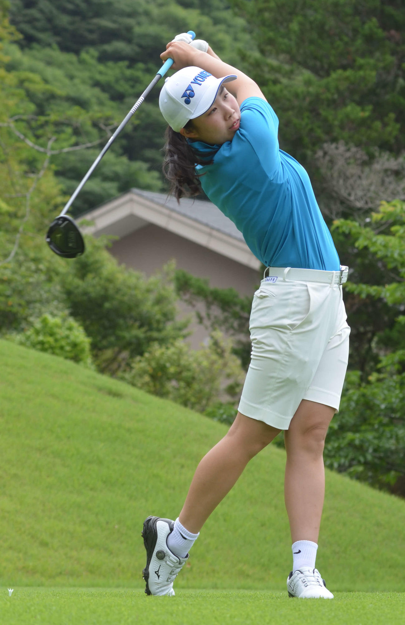 神奈川個人女子を制した越田泰羽（撮影・吉池彰）