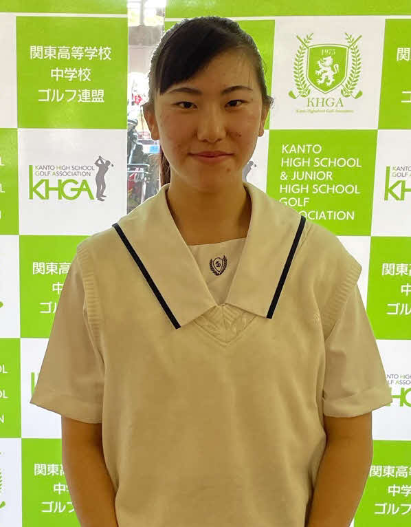 埼玉栄の団体女子優勝の立役者となった間中りょう（撮影・田村太祐）