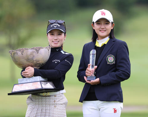 西村優菜2週連続V、首位譲らず完璧4勝目 初の逃げ切り勝利 - 国内