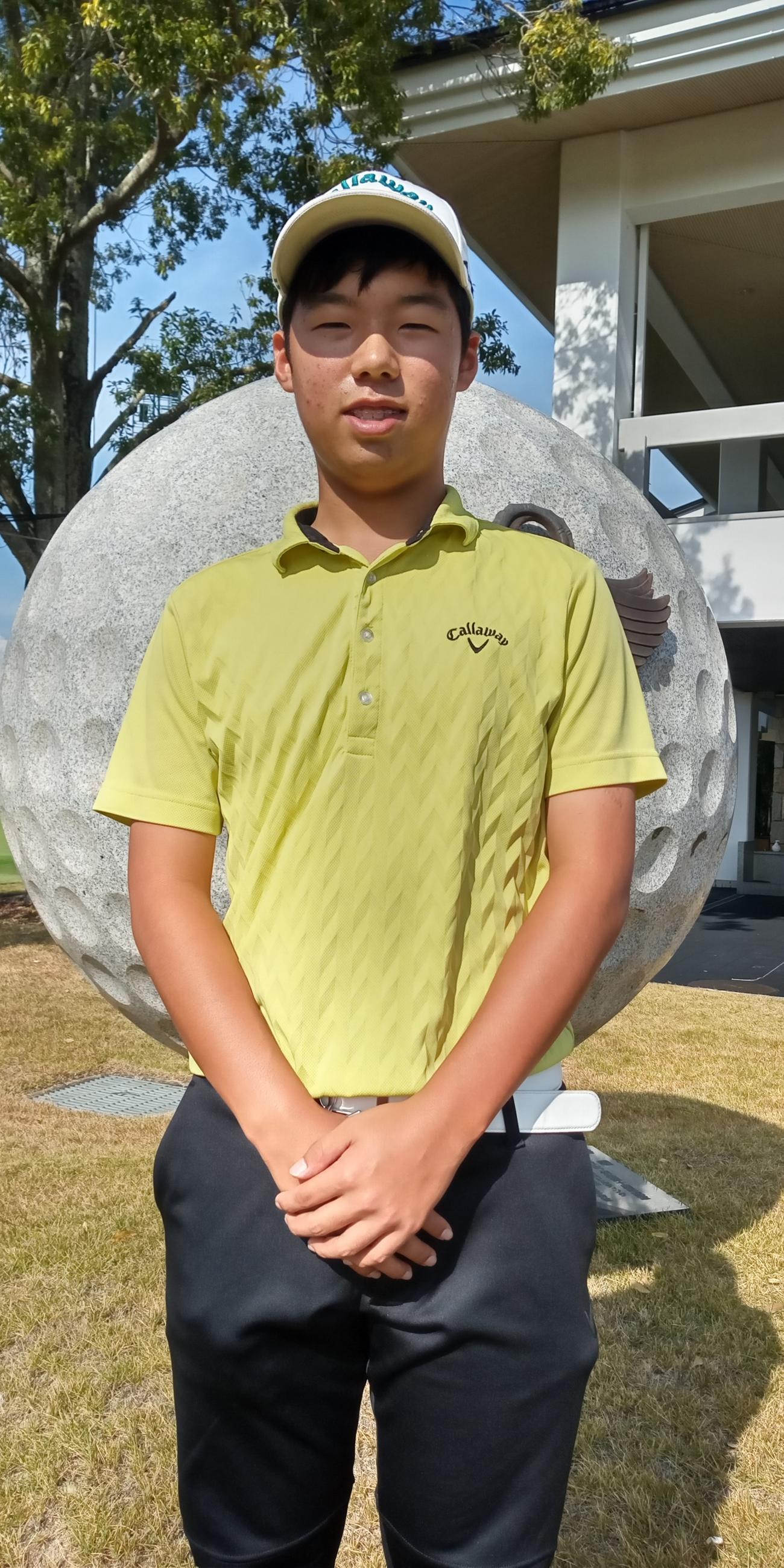 本戦出場を逃した元プロ野球福岡ダイエー山本和範氏の長男山本大勢（撮影・加藤裕一）