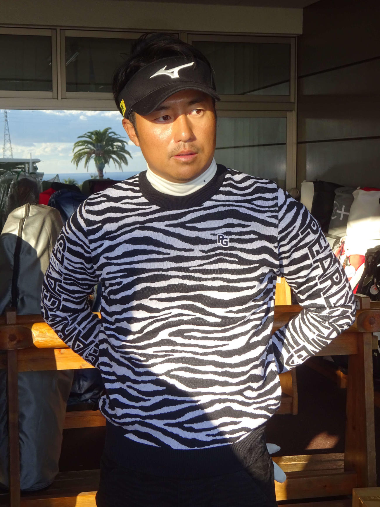 賞金ランク65位とシード圏ギリギリで今大会に臨む小鯛竜也（撮影・加藤裕一）＝2021年11月23日、Kochi黒潮CC