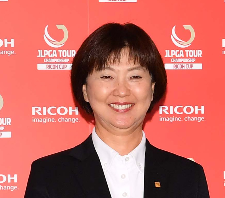 JLPGA小林浩美会長（2021年11月24日撮影）