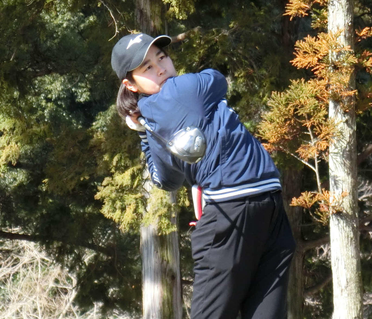 13－14歳女子で首位通過の西村雛