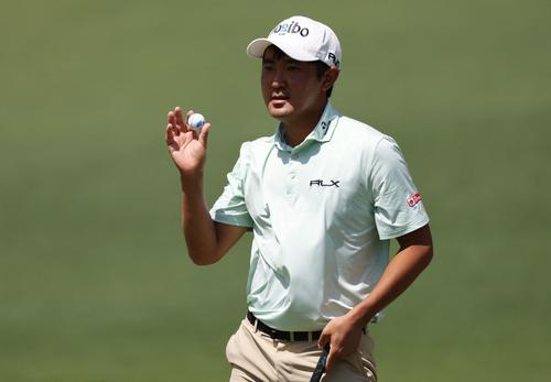 2番でバーディーを奪った金谷拓実（ロイター）