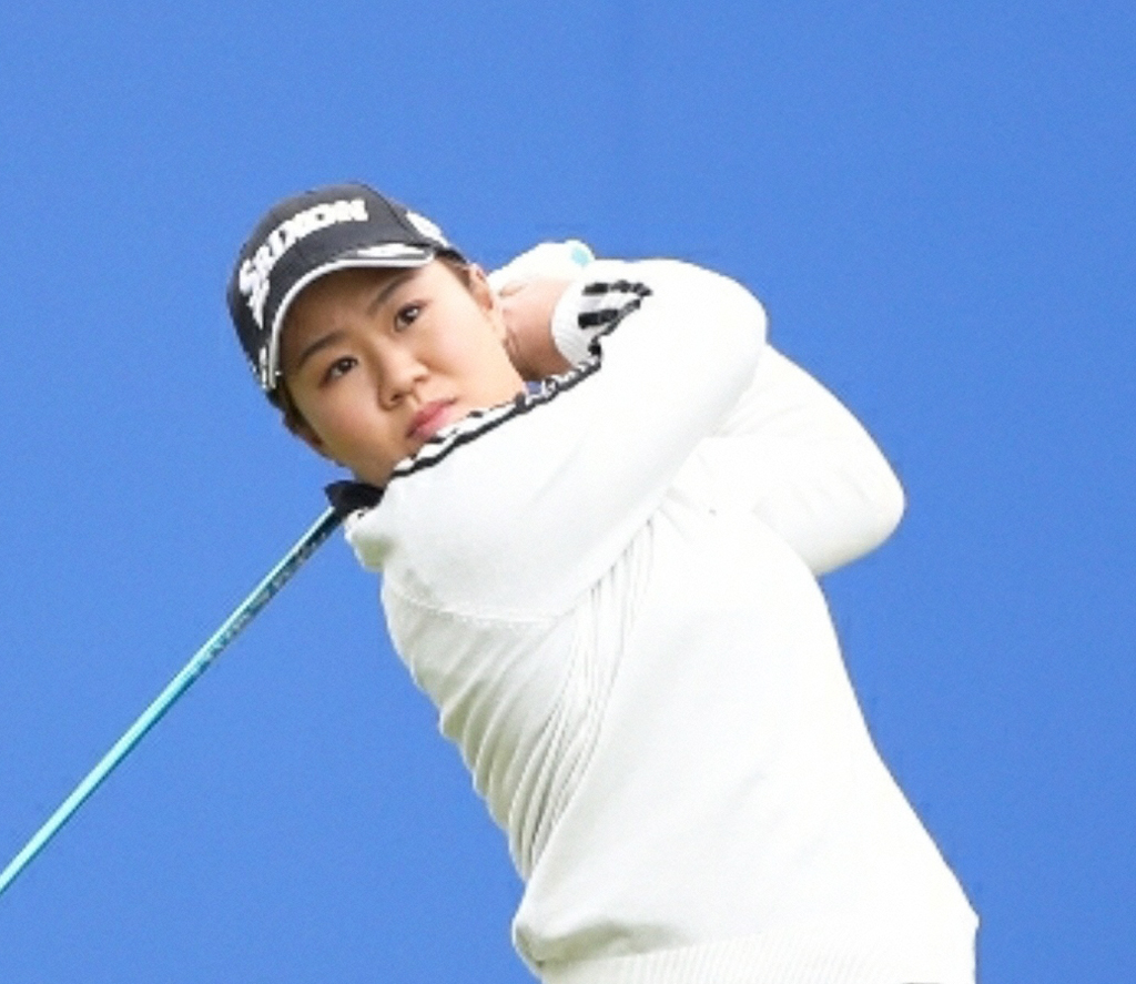 畑岡奈紗（2020年11月6日撮影）