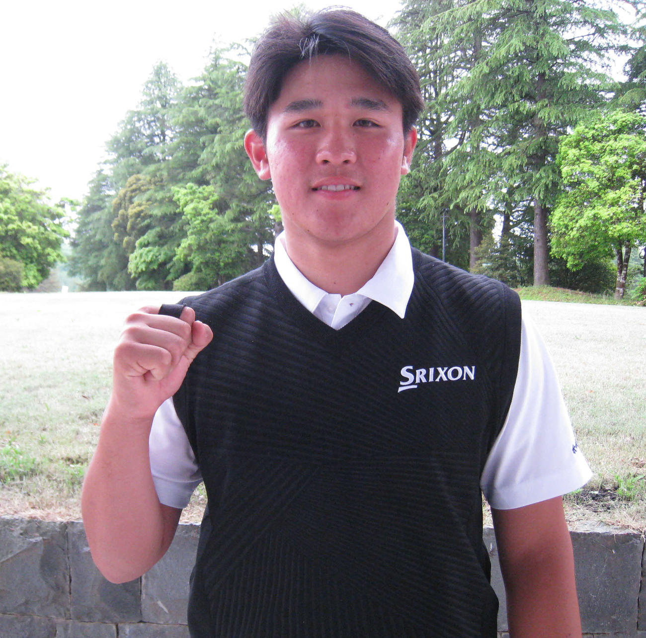 東関東個人男子で優勝した隅内雅人（撮影・吉池彰）









