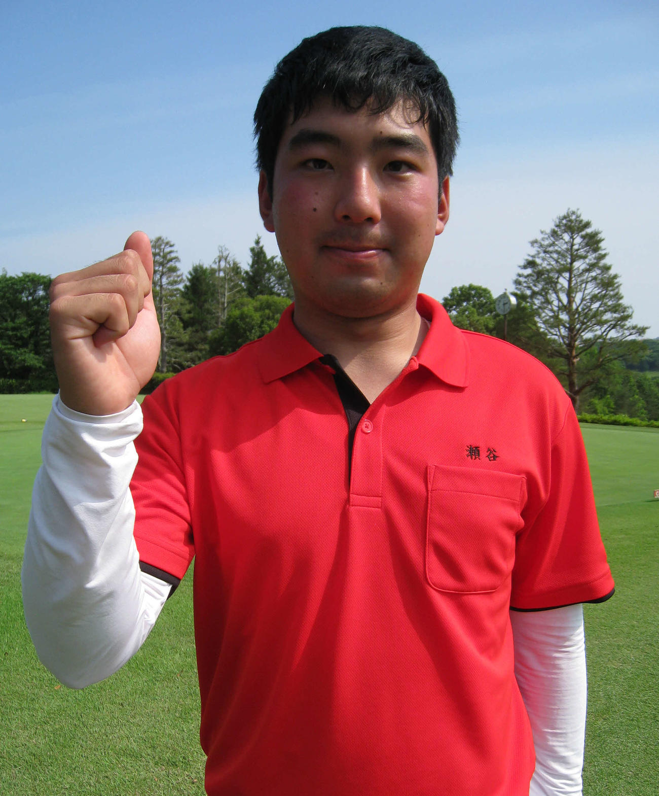 神奈川個人男子で優勝した近藤直杜（撮影・吉池彰）