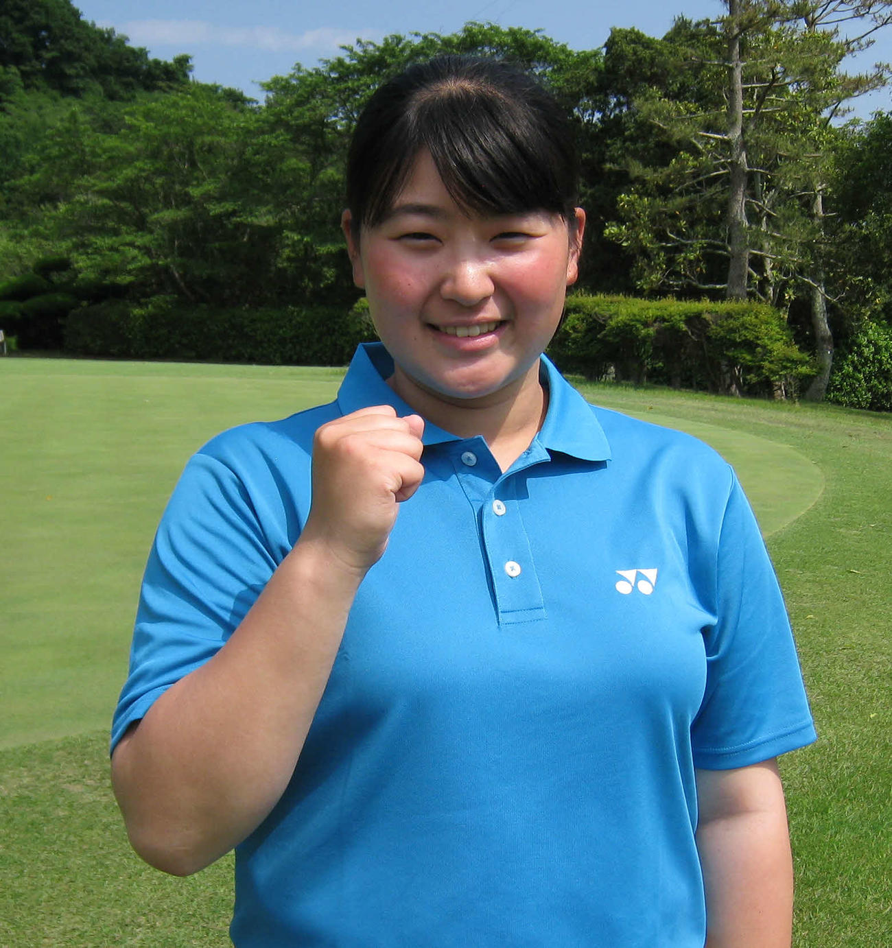 神奈川個人女子で優勝した倉林夏（撮影・吉池彰）
