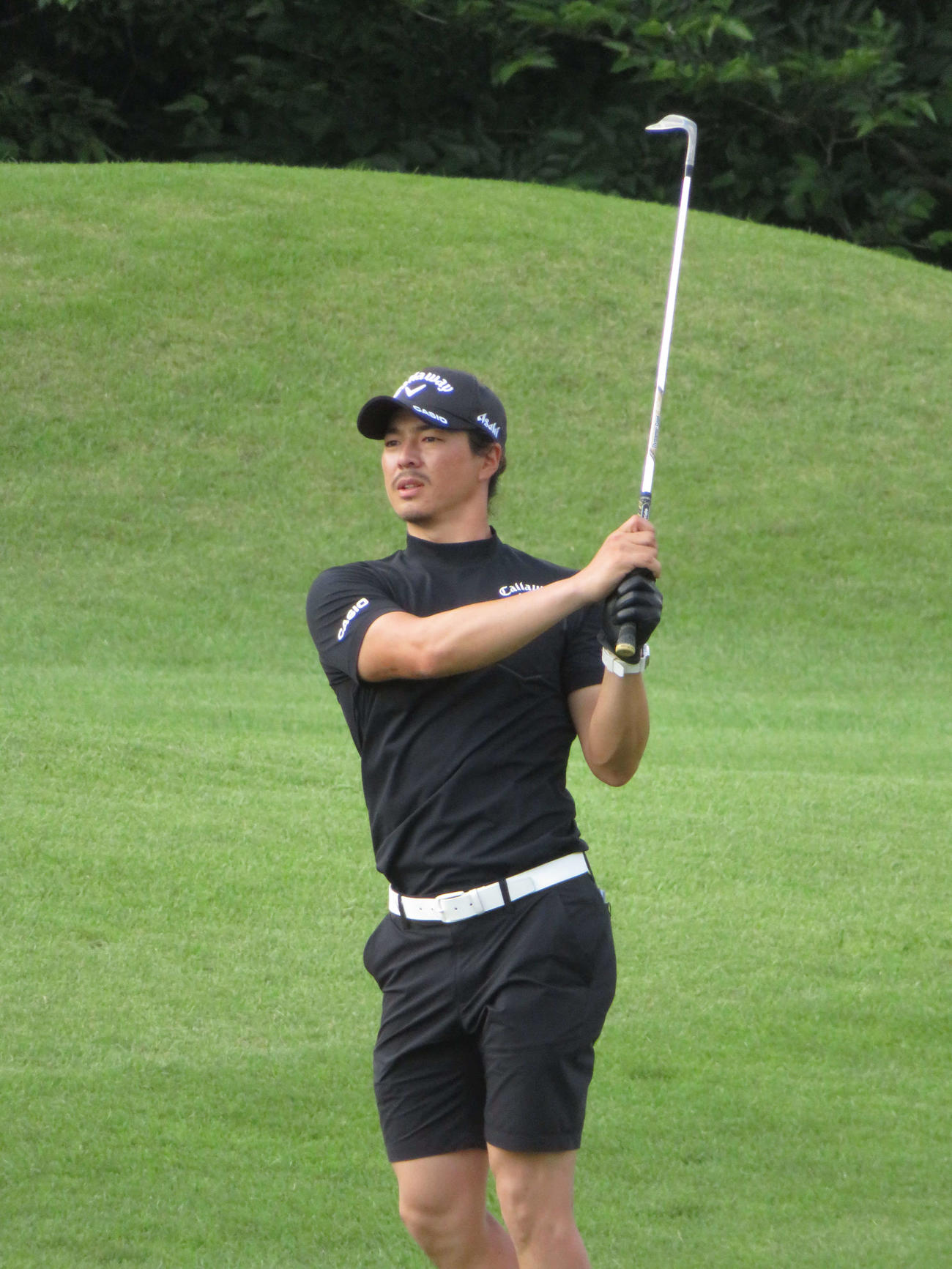 全米オープン日本予選会に出場した石川遼（撮影・近藤由美子）