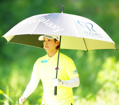 5番に臨む浜田（撮影・江口和貴）