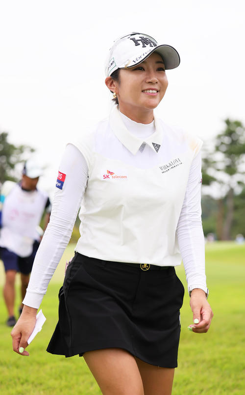 6アンダー21位タイで大会を終えたイ・ボミ（撮影・足立雅史）