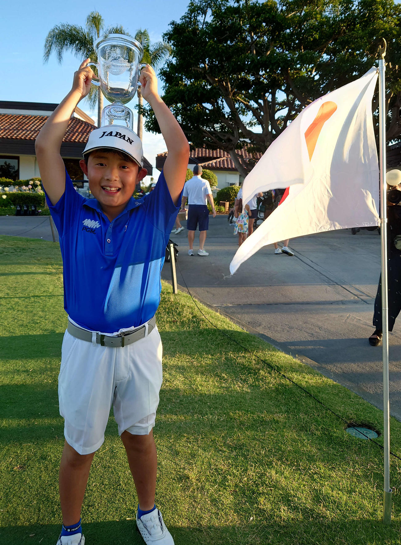 9－10歳男子で初の世界一に輝いた小沢優仁〓（○の中に小文字のC）IJGA