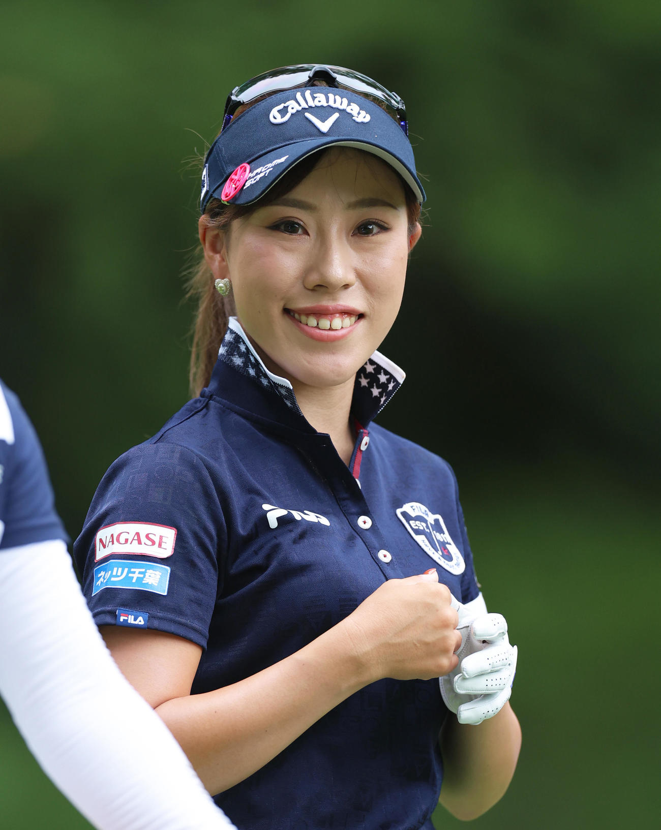 2番、ティーショットを放つ木村（撮影・河田真司）