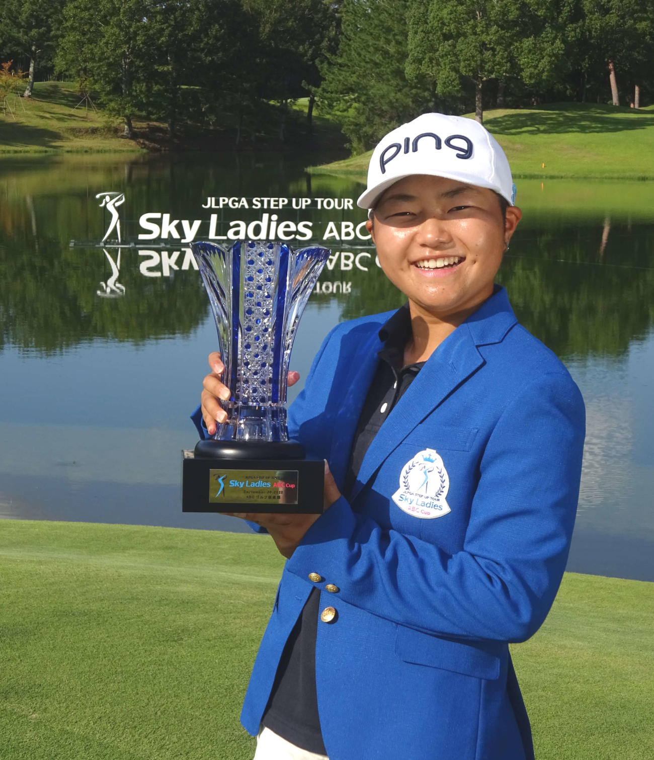 下部ツアーでプロ初優勝を飾った宮沢美咲（撮影・加藤裕一）
