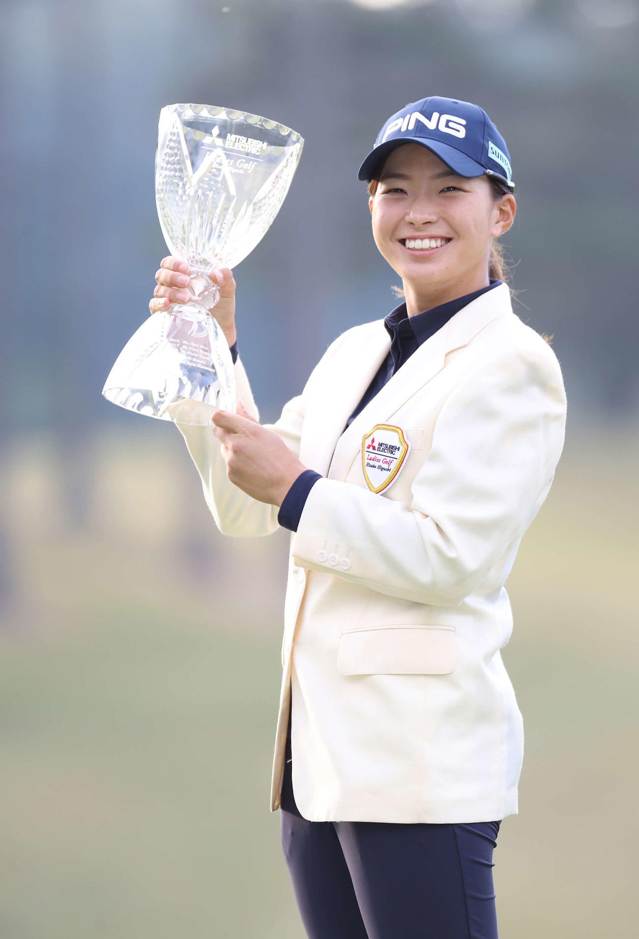 21年樋口久子・三菱電機レディースで優勝した渋野