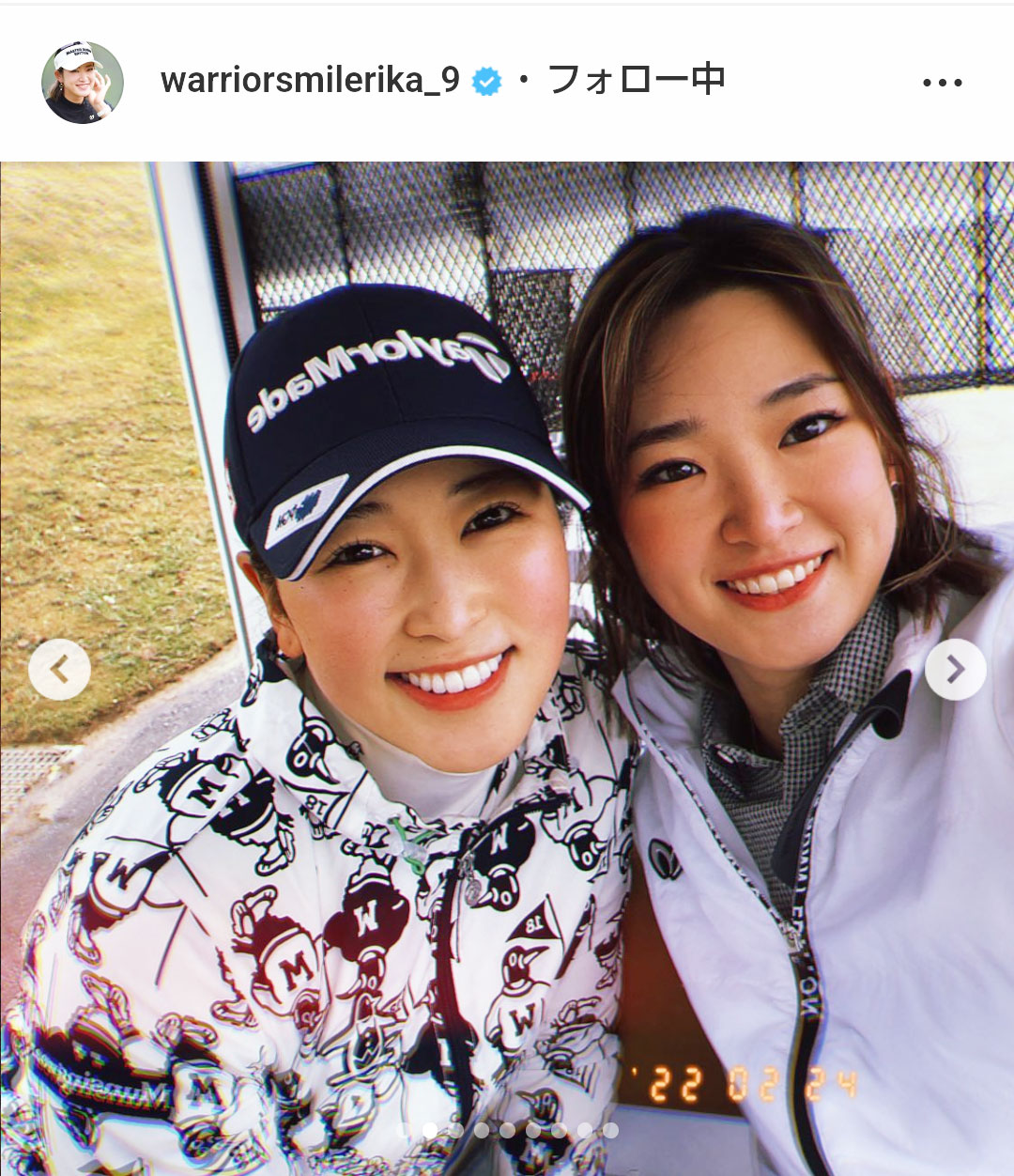 原英莉花のインスタグラムより