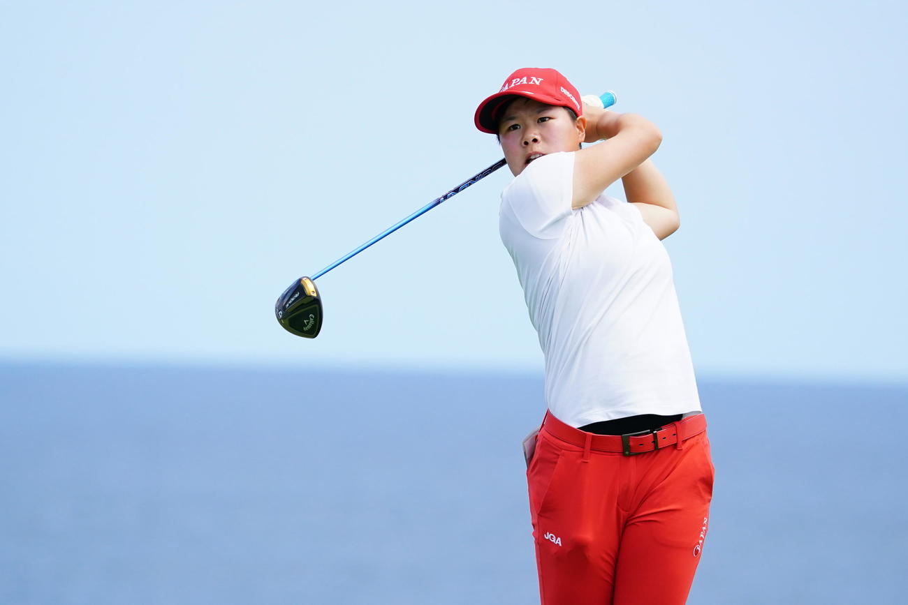 オーストラリア女子アマで優勝した橋本美月©JGA