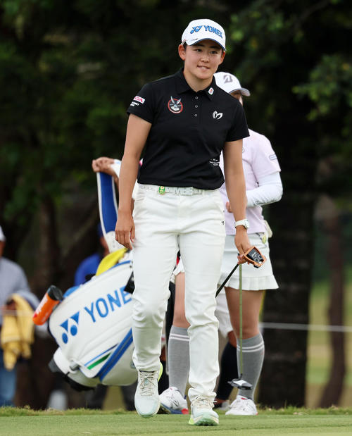 3日目　4アンダー8位タイで最終日を迎える岩井明（撮影・加藤哉）